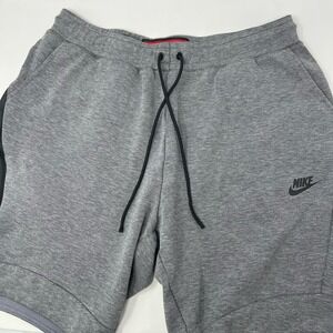 Nike Sportswear Tech Fleece Shorts Men's Large Sweatshorts Gym Basketball Gray